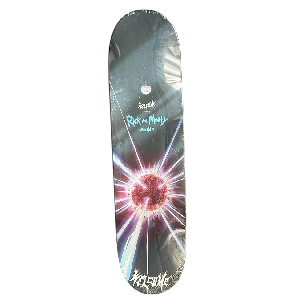 Skateboard Deck - Rick & Morty SEASON 7 cast party NEW very rare - Picture 2 of 6
